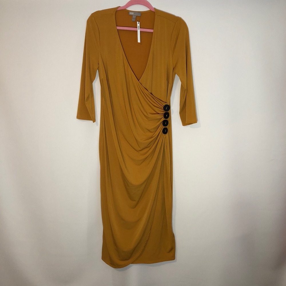 ASOS Design Ruched Midi Dress